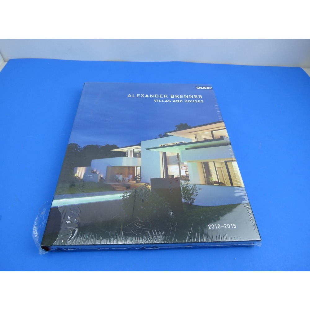 Villas and Houses Alexander Brenner 2010-2015 Architecture Book NEW SEALED
